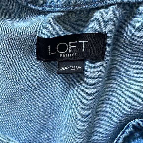 Loft Chambray Rhomper - Picture 2 of 5